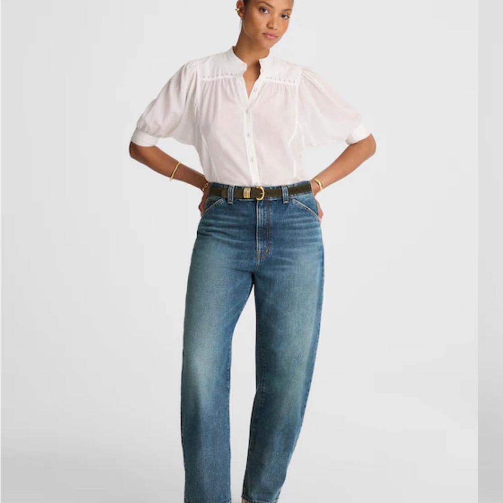 Madewell Women's Straight Leg Blue Jeans